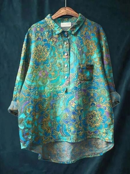 Lila | Blusa floreale elegante