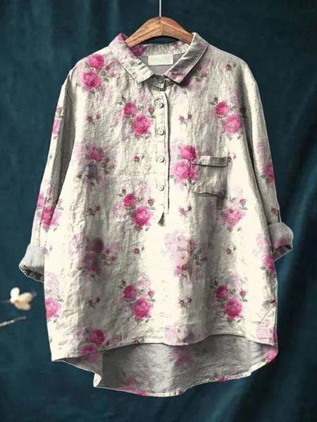 Lila | Blusa floreale elegante