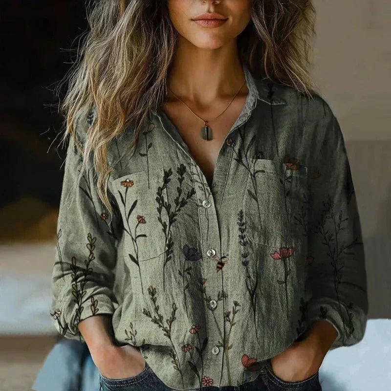 Valentina | Blusa vintage elegante