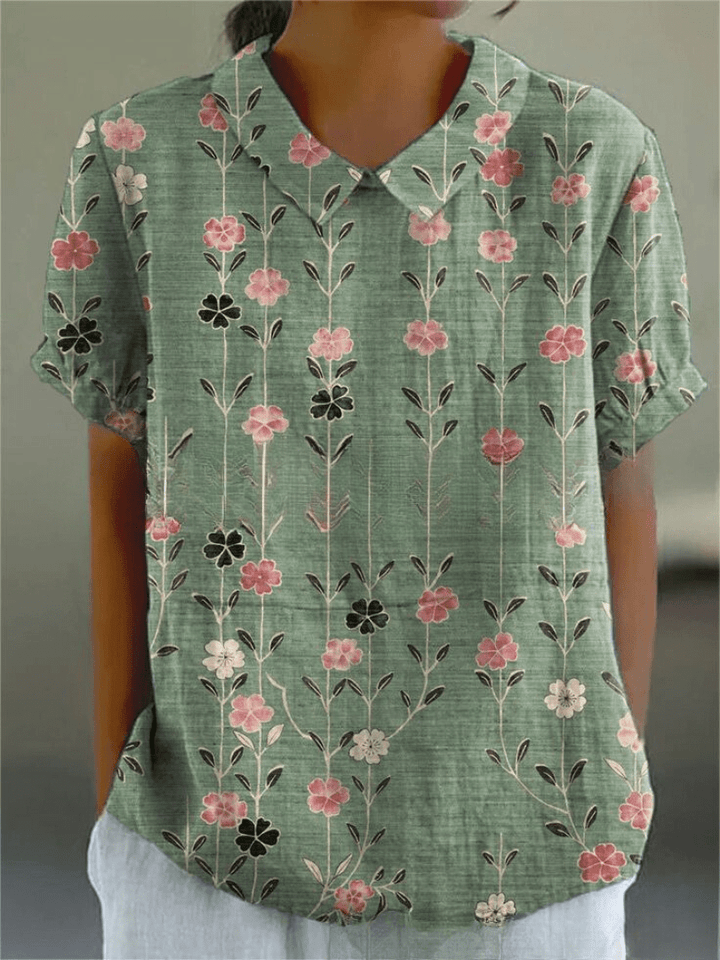 Sofia | Camicia floreale elegante