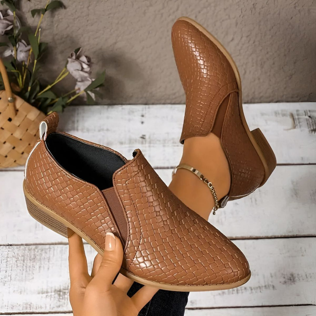 Alexia | Scarpe Oxford Ortopediche in Pelle Elegante