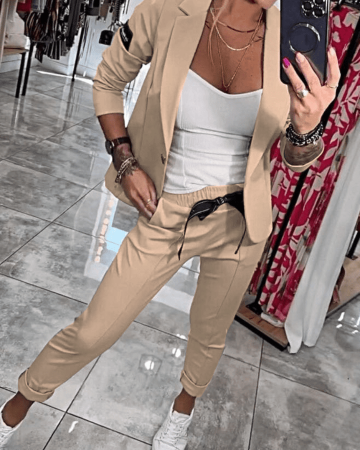 Malou | Completo: top, giacca e pantaloni