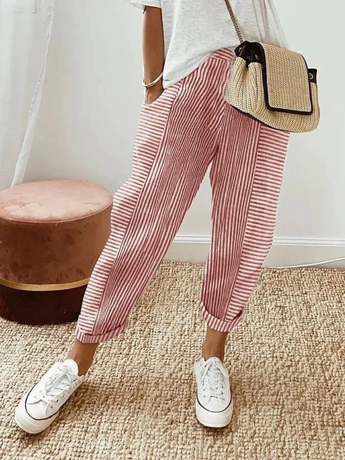 Lore | Pantaloni a righe Lore